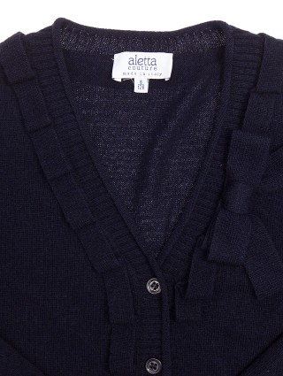 Синя кофта ALETTA: фото 4 - Invogue